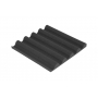 Панель з акустичного поролону Ecosound VOLNA-L 50мм, 50х50см колір чорний графіт 