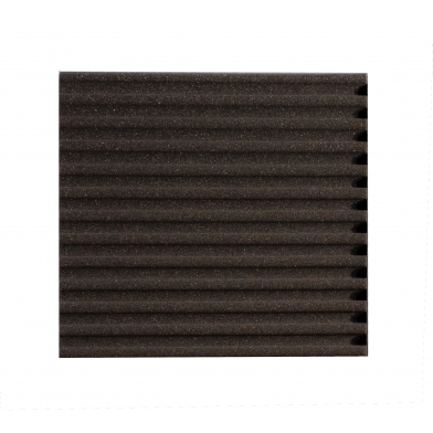 Купить панель из акустического поролона ecosound volna-s 30 мм, 50х50см цвет черный графит по низкой цене