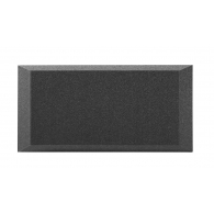 Панель з акустичного поролону Ecosound Brick 50мм, 25х50см колір чорний графіт 