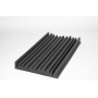 Купить панель з акустичного поролону ecosound manhattan100 мм 1,2мх0,6м колір чорний графіт  по низкой цене