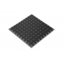 Купить панель з акустичного поролону ecosound піраміда 20мм mini, 50х50см колір чорний графіт  по низкой цене