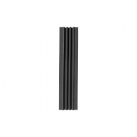 Бас ловушка Ecosound Пила угловая длина 1м ширина 16 см цвет черный графит