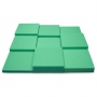 Панель из акустического поролона Ecosound Pattern Green 60мм, 60х60см цвет зеленый