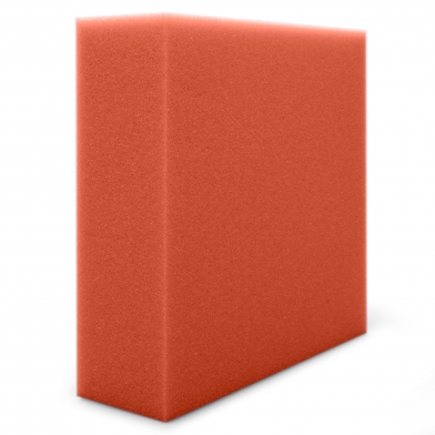 Купить панель з акустичного поролону ecosound pattern orange 60мм, 60х60см колір помаранчевий  по низкой цене