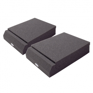 Купить підставки під акустичні монітори ecosound acoustic stand xl (2 шт) 70 мм 30х21 см колір чорний графіт  по низкой цене