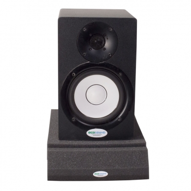 Купить підставки під акустичні монітори ecosound acoustic stand xl (2 шт) 70 мм 30х21 см колір чорний графіт  по низкой цене