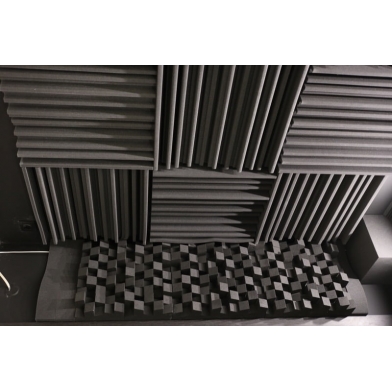 Купить акустический диффузор-рассеиватель ecosound ecodiff foam black 150мм,50х50 см цвет черный по низкой цене