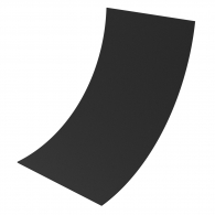 Акустический поролон Ecosound ровный 2х1м 10мм черный графит