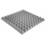 Акустичний поролон Ecosound піраміда XL 100мм 1мх1м Колір сірий 