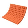 Панель з акустичного поролону Ecosound Tetras Color товщиною 50 мм, розміром 100х100 см, оранжевого кольору 