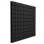 Купить панель из акустического поролона ecosound tetras black 100x100см, 30мм, цвет чёрный графит по низкой цене