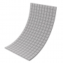 Купить панель з акустичного поролону ecosound tetras grey 100x200см, 30мм, колір сірий  по низкой цене