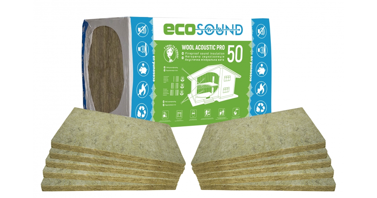 ᐈ Звукоизоляционная вата Ecosound Wool Acoustic Pro | «Ecosound ...