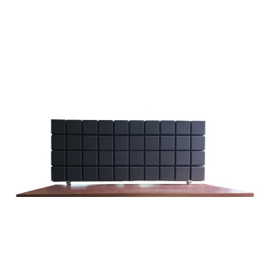 Купить комплект акустических ширм на стол для колл-центров ecosound pyramid grey u-type 120х60 см + 60х60 см серый по низкой цене