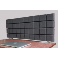Акустична ширма для офісних столів колл центрів настільна Ecosound table 1000x400