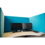 Акустична ширма для офісних столів Ecosound Quadro Screen Multicolor 100х50 см 50мм 