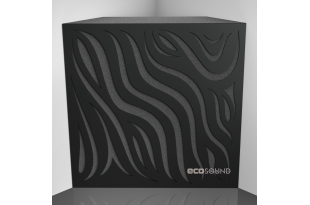 Бас пастка Ecosound Chimera HDF-Black 50 х 50 см 100 мм чорна