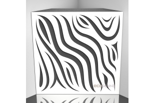 Бас пастка Ecosound Chimera HDF-White 50 х 50 см 100 мм біла