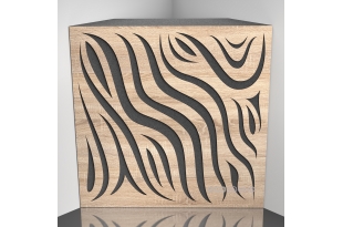 Бас пастка Ecosound Chimera Lt-Sonoma-Oak 50 х 50 см 100 мм латте