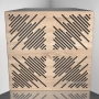 Купить бас ловушка ecosound 4diagonals lt-sonoma-oak 50 х 50 см 100 мм латте по низкой цене