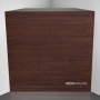 Купить бас ловушка ecosound ecopulse wenge 50 х 50 см 100 мм коричневая по низкой цене