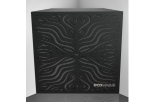 Бас ловушка Ecosound Chimera F HDF-Black 50 х 50 см 100 мм черная