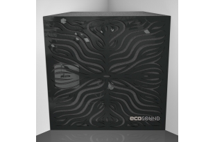 Бас ловушка Ecosound Chimera F Plastic Black 50 х 50 см 100 мм черный пластик