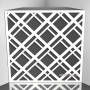 Купить бас ловушка ecosound grille hdf-white 50 х 50 см 100 мм белая по низкой цене