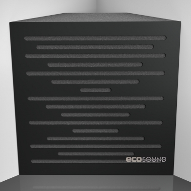 Купить бас ловушка ecosound ecowave hdf-black 50 х 50 см 150 мм черная по низкой цене