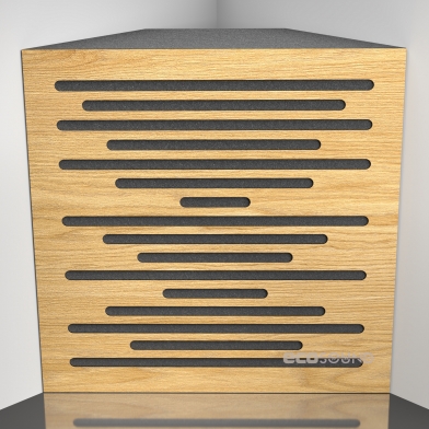 Купить бас ловушка ecosound ecowave sherwood-oak 50 х 50 см 150 мм светлый дуб по низкой цене