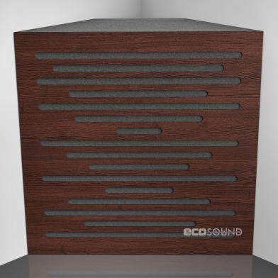 Купить бас ловушка ecosound ecowave wenge 50 х 50 см 150 мм коричневая по низкой цене
