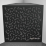 Купить бас ловушка ecosound boomerang hdf-black 50 х 50 см 150 мм черная по низкой цене