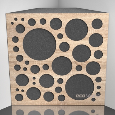 Купить бас ловушка ecosound ecobubble lt-sonoma-oak 50 х 50 см 150 мм латте по низкой цене