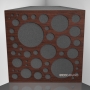 Купить бас ловушка ecosound ecobubble wenge 50 х 50 см 150 мм коричневая по низкой цене