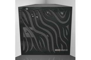 Бас пастка Ecosound Chimera Plastic Black 50 х 50 см 150 мм чорний пластик