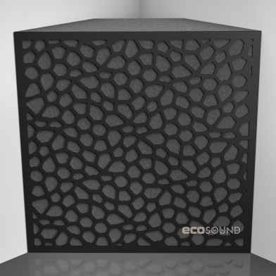Купить бас ловушка ecosound econet hdf-black 50 х 50 см 150 мм черная по низкой цене