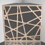 Купить бас ловушка ecosound ecoart xl lt-sonoma-oak 50 х 50 см 150 мм латте по низкой цене