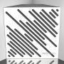 Купить бас ловушка ecosound diagonal hdf-white 50 х 50 см 150 мм белая по низкой цене