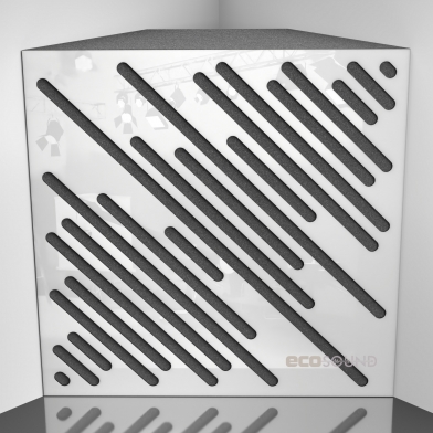 Купить бас ловушка ecosound diagonal plastic white 50 х 50 см 150 мм белый пластик по низкой цене