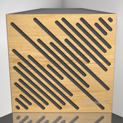 Купить бас ловушка ecosound diagonal sherwood-oak 50 х 50 см 150 мм светлый дуб по низкой цене