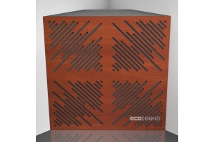 Бас пастка Ecosound 4Diagonals Apple-Locarno 50 х 50 см 150 мм коричнева