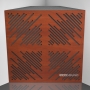 Купить бас ловушка ecosound 4diagonals apple-locarno 50 х 50 см 150 мм коричневая по низкой цене