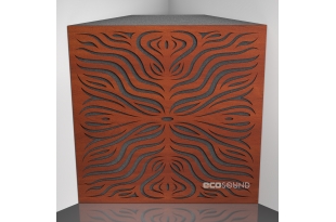 Бас ловушка Ecosound Chimera F Apple-Locarno 50 х 50 см 150 мм коричневая
