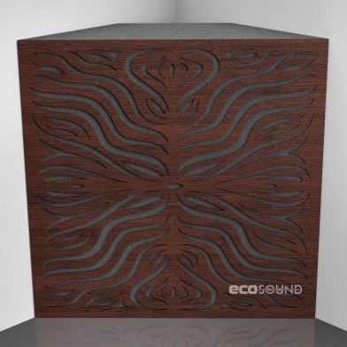 Купить бас ловушка ecosound chimera f wenge 50 х 50 см 150 мм коричневая по низкой цене