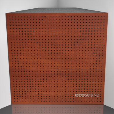 Купить бас ловушка ecosound rhombus apple-locarno 50 х 50 см 150 мм коричневая по низкой цене
