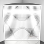 Купить бас ловушка ecosound rhombus hdf-white 50 х 50 см 150 мм белая по низкой цене