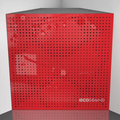 Купить бас ловушка ecosound rhombus plastic red 50 х 50 см 150 мм красный пластик по низкой цене