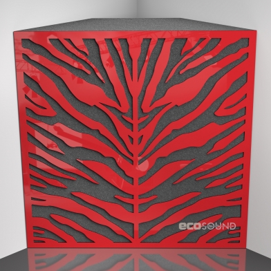 Купить бас ловушка ecosound zebra plastic red 50 х 50 см 150 мм красный пластик по низкой цене