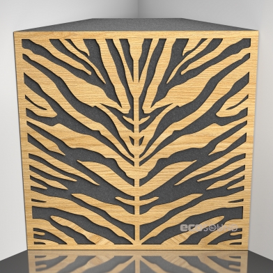 Купить бас ловушка ecosound zebra sherwood-oak 50 х 50 см 150 мм светлый дуб по низкой цене