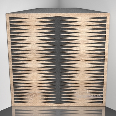 Купить бас ловушка ecosound backgammon lt-sonoma-oak 50 х 50 см 150 мм латте по низкой цене